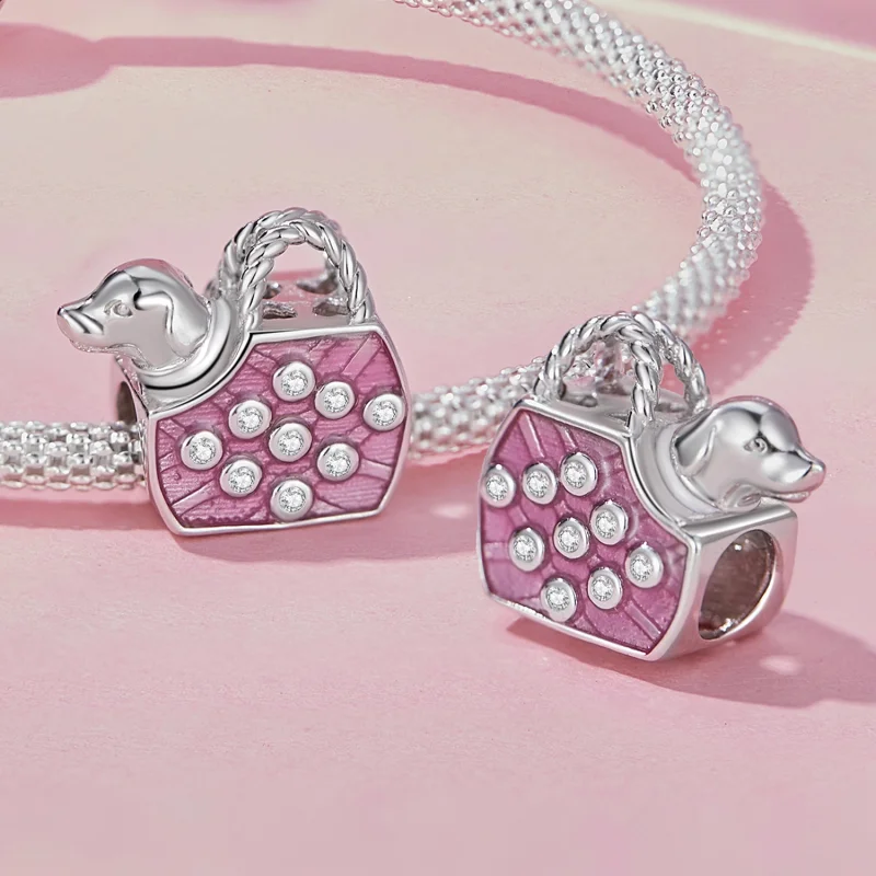 (imagem para) Charm Pandora Style Cachorro de Estimação - SCC2473 - Visualizar 3