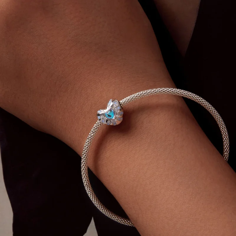 (imagem para) Charm Pandora Style Coração da Ilusão - BSC918 - Visualizar 7