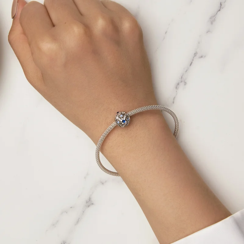 (imagem para) Charm Pandora Style Estrelas do Dia e da Noite - SCC2554 - Visualizar 6
