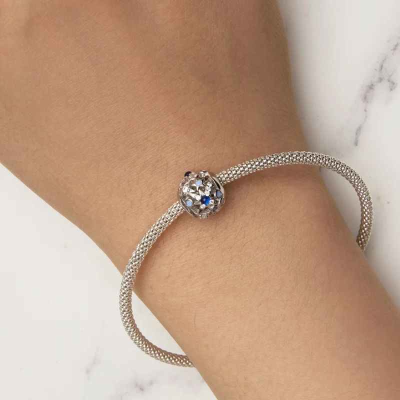 (imagem para) Charm Pandora Style Estrelas do Dia e da Noite - SCC2554 - Visualizar 7