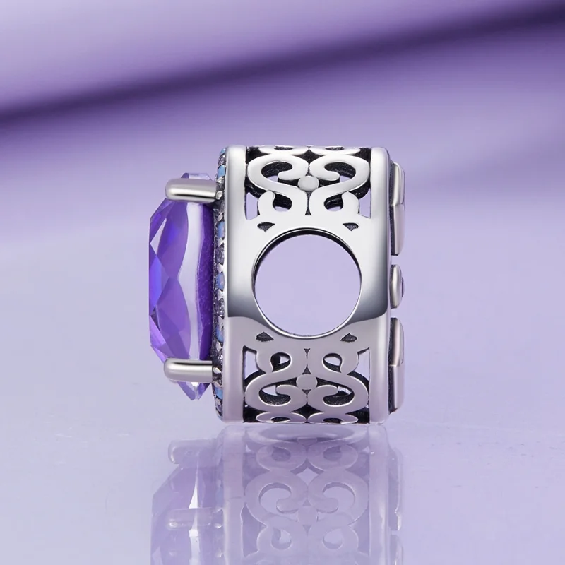 (imagem para) Charm Pandora Style Gema Luz da Lua - BSC891 - Visualizar 3