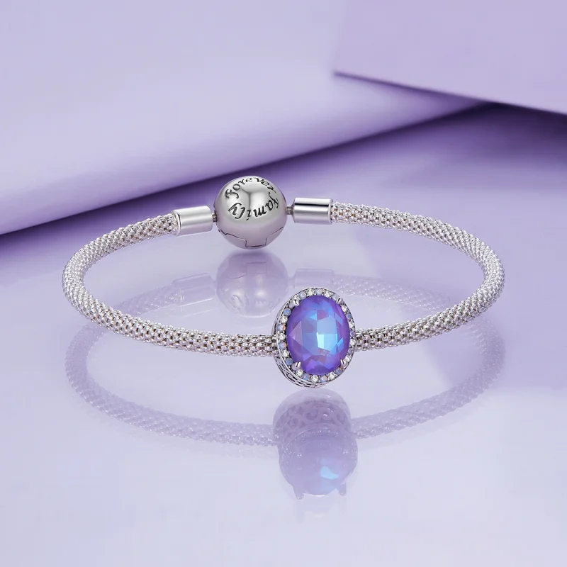 (imagem para) Charm Pandora Style Gema Luz da Lua - BSC891 - Visualizar 5