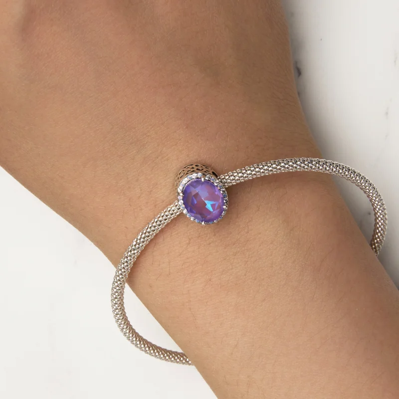 (imagem para) Charm Pandora Style Gema Luz da Lua - BSC891 - Visualizar 7