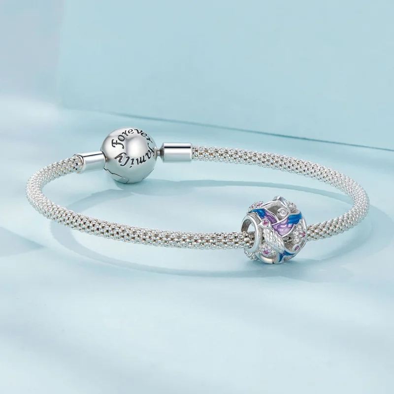 (imagem para) Charm Pandora Style Kingfisher - SCC2627 - Visualizar 5