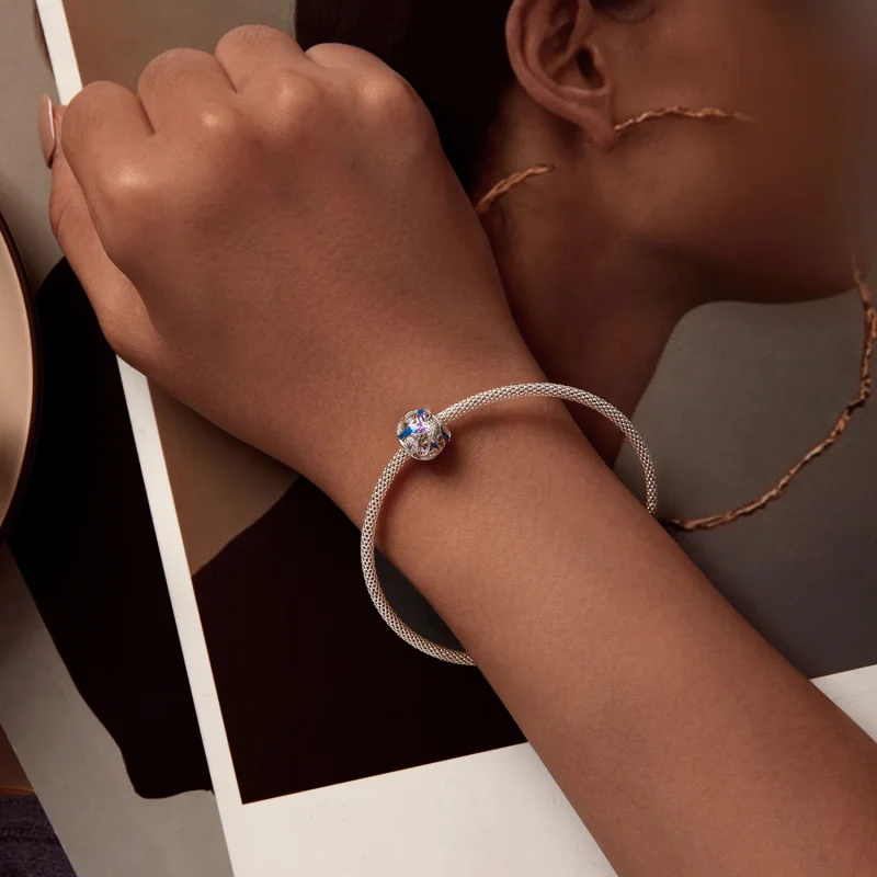 (imagem para) Charm Pandora Style Kingfisher - SCC2627 - Visualizar 6