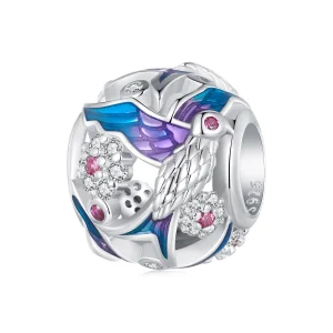 (imagem para) Charm Pandora Style Kingfisher - SCC2627