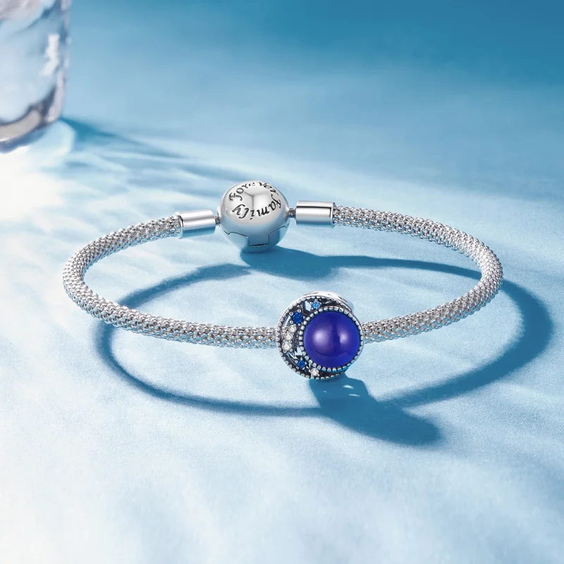 (imagem para) Charm Pandora Style Lua Pedra do Humor - SCC2558 - Visualizar 6