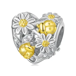 (imagem para) Charm Pandora Style Margarida Joaninha - BSC817