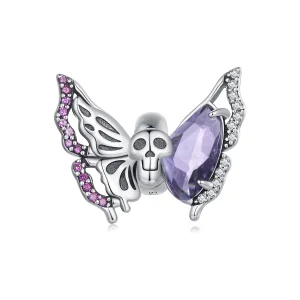 (imagem para) Charm Skeleton Borboleta Estilo Pandora - BSC911