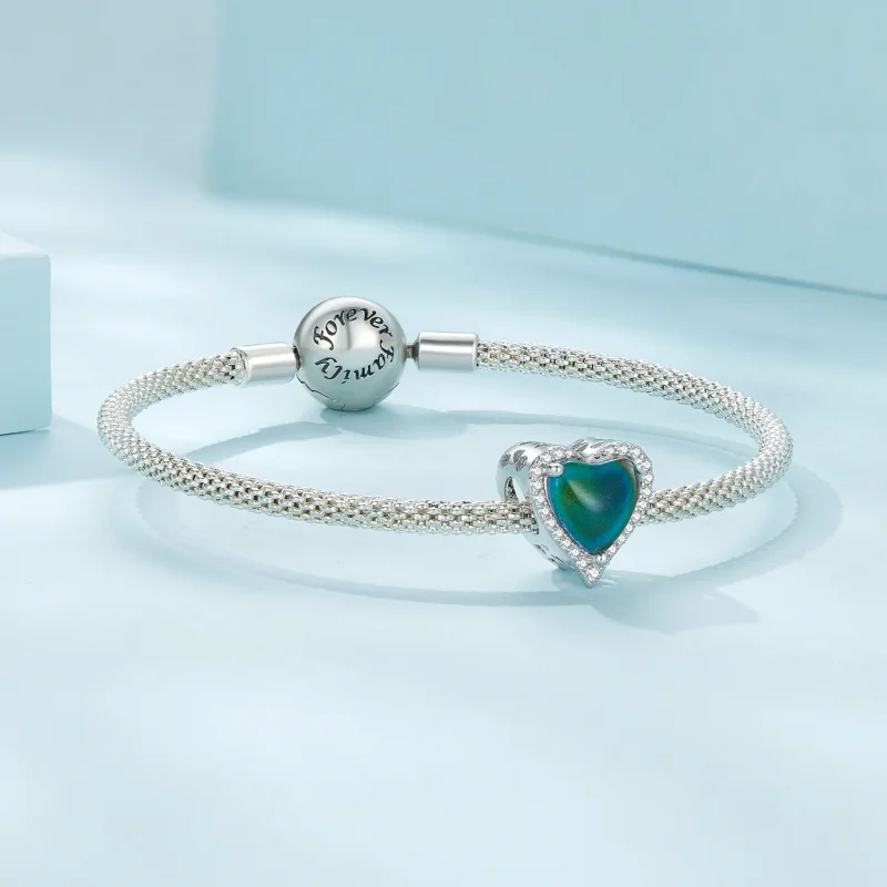 (imagem para) Charm Termossensorial de Pedra do Humor Estilo Pandora - SCC2596 - Visualizar 8