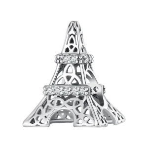 (imagem para) Charm Torre Eiffel Estilo Pandora - SCC2465