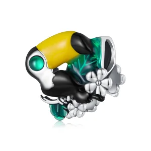 (imagem para) Charm Tucano da Selva Estilo Pandora - SCC2520