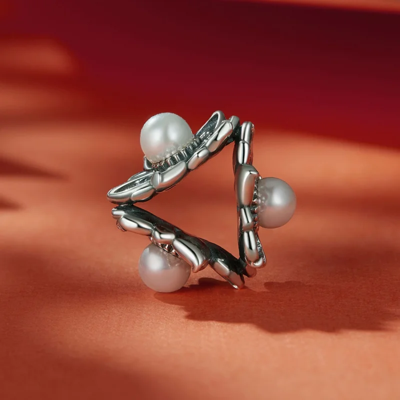 (imagem para) Charm Vintage de Videira Pandora Style - SCC2611 - Visualizar 3