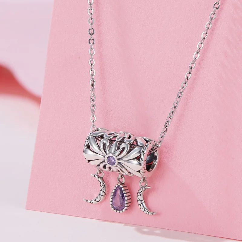 (imagem para) Charm Vintage Íris Pandora Style - SCC2631 - Visualizar 2