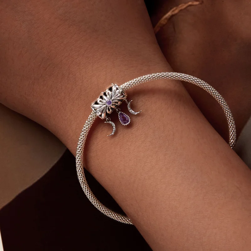 (imagem para) Charm Vintage Íris Pandora Style - SCC2631 - Visualizar 6