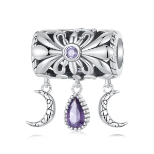 (imagem para) Charm Vintage Íris Pandora Style - SCC2631