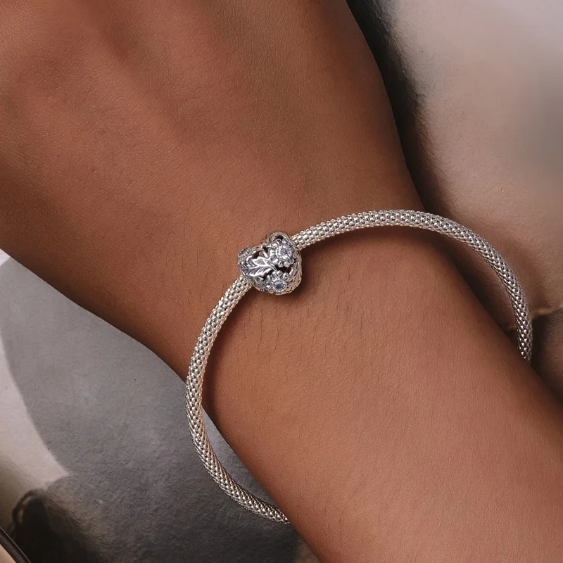 (imagem para) Charm Vintage Videira Estilo Pandora - SCC2610 - Visualizar 7