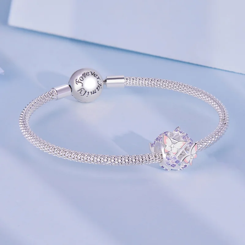 (imagem para) Charm Zircônia Borboleta Estilo Pandora - SCC2463 - Visualizar 5