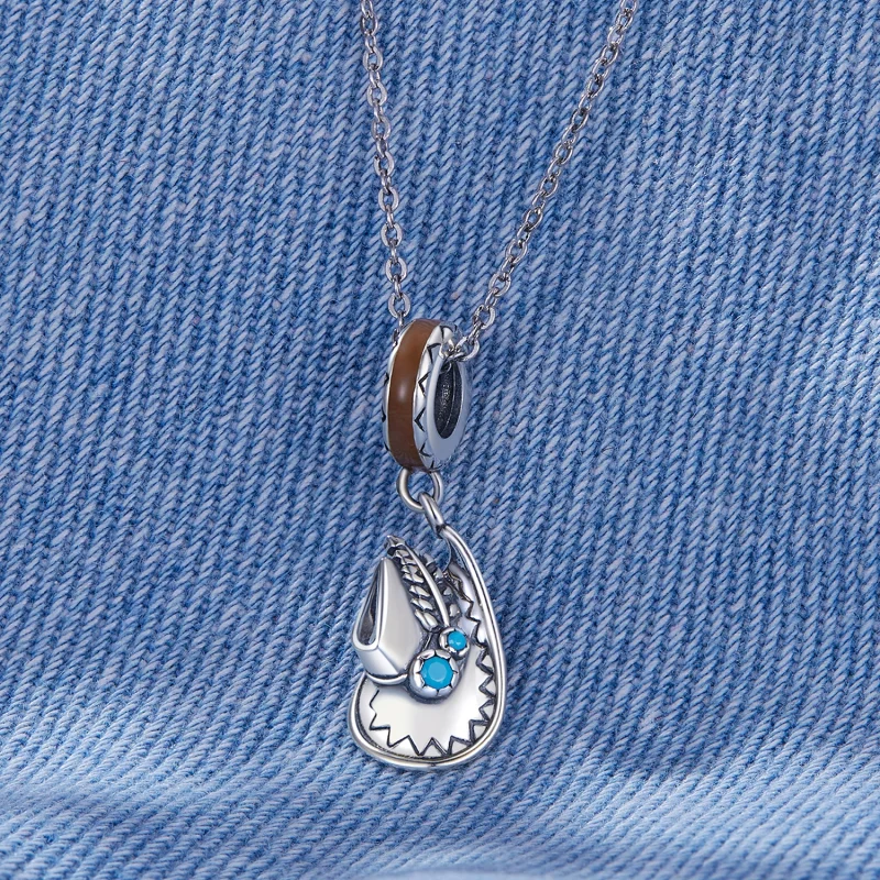 (imagem para) Charme Pingente Chapéu de Cowboy Estilo Pandora - SCC2565 - Visualizar 2