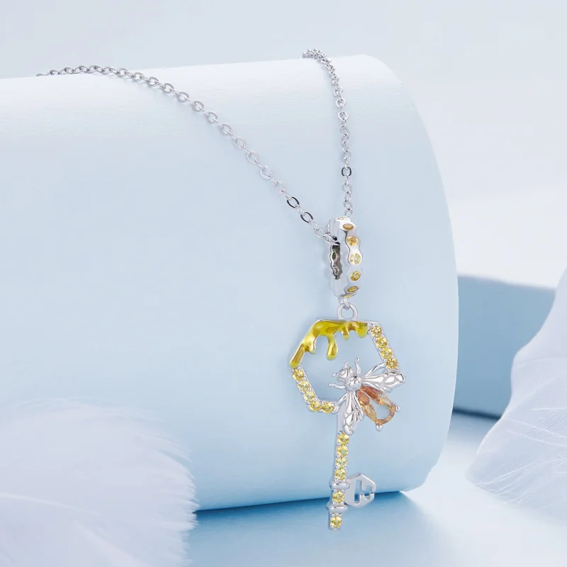 (imagem para) Chaveiro Colmeia Estilo Pandora - BSC822 - Visualizar 2