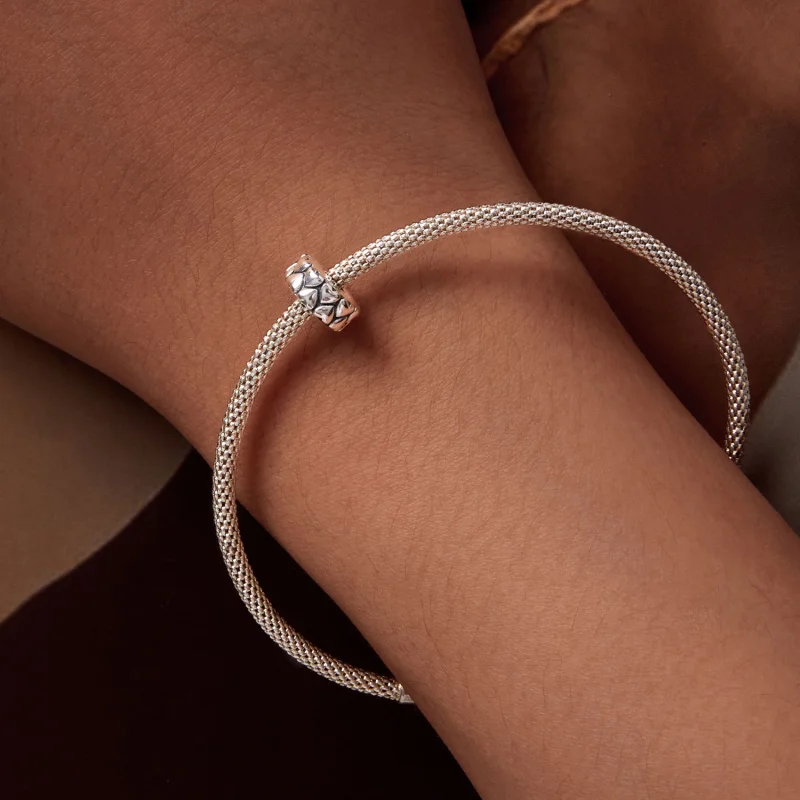 (imagem para) Clipe de Corações Duplos Estilo Pandora - SCC2637 - Visualizar 7