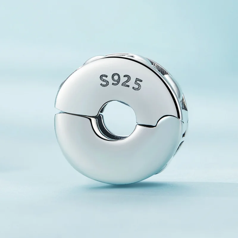 (imagem para) Clipe de Coração Estilo Pandora - SCC2492 - Visualizar 3