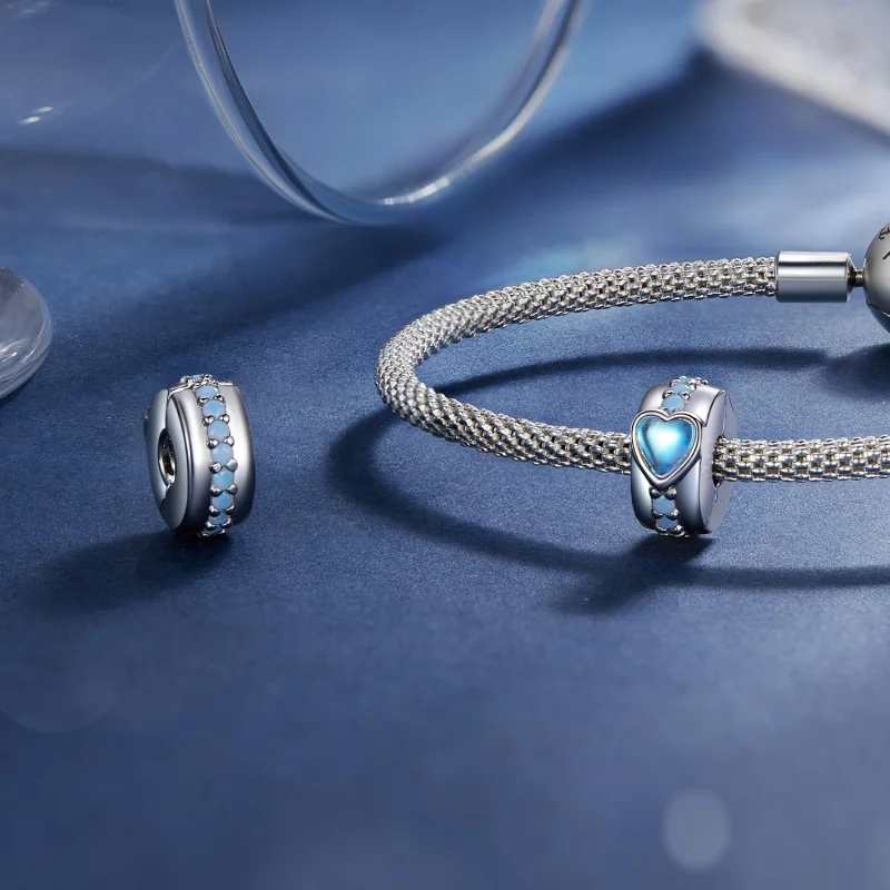 (imagem para) Clipe de Coração Mágico Estilo Pandora - SCC2537 - Visualizar 4