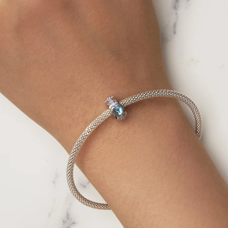 (imagem para) Clipe de Coração Mágico Estilo Pandora - SCC2537 - Visualizar 6