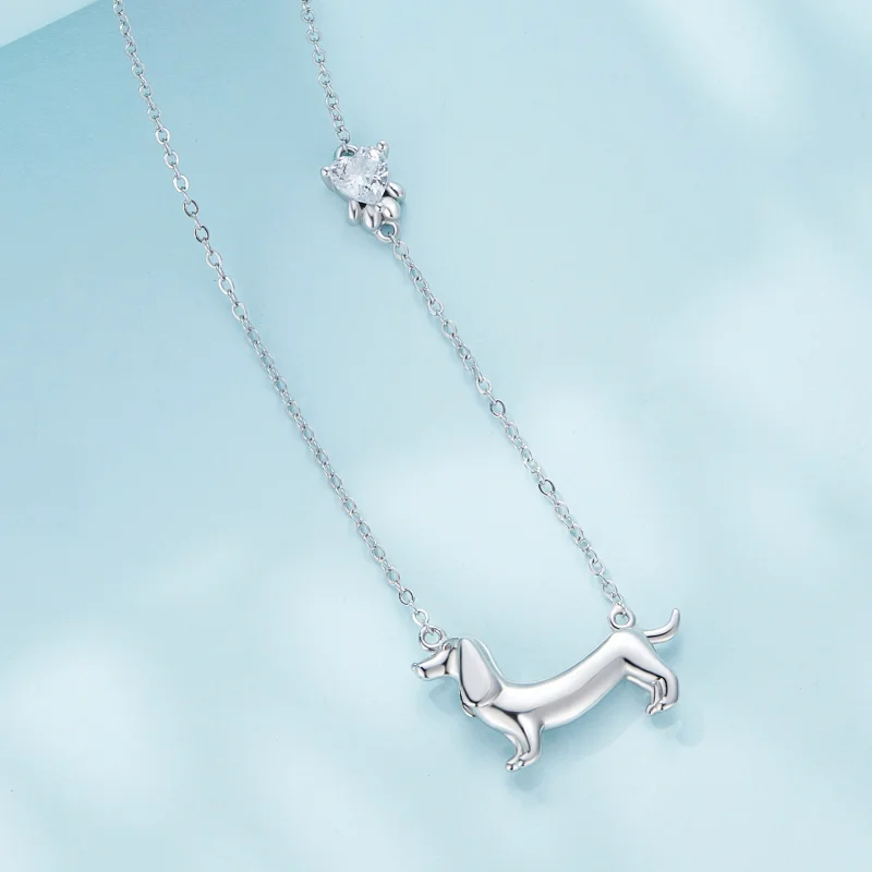 (imagem para) Colar Dachshund Estilo Pandora - SCN501 - Visualizar 2