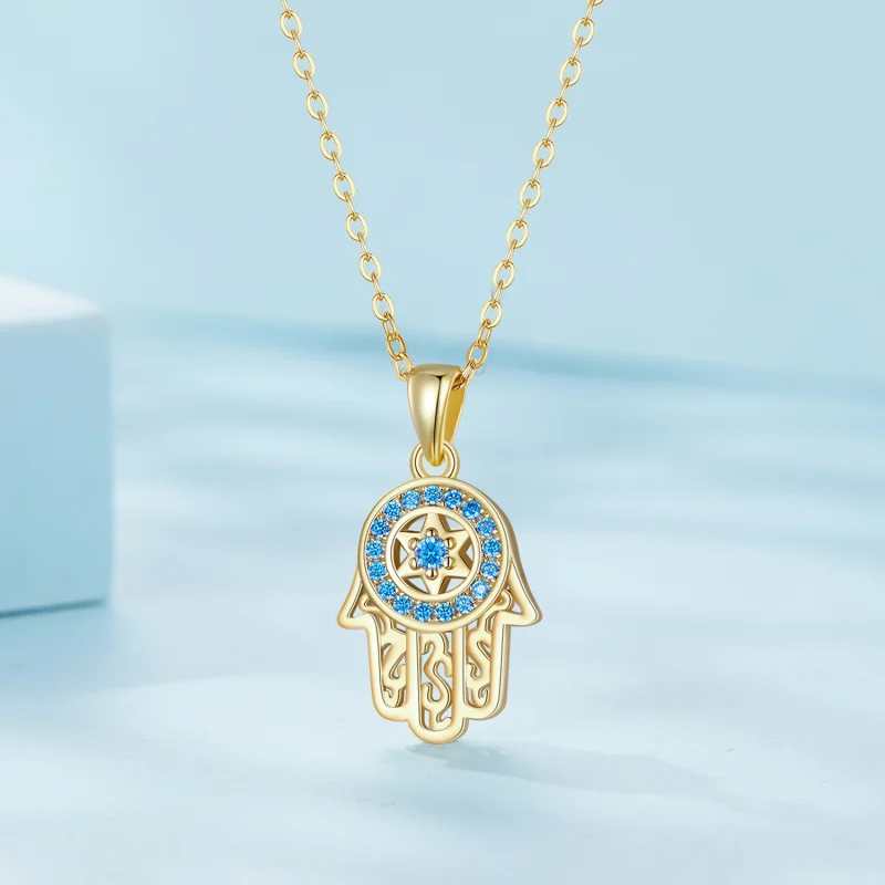 (imagem para) Colar do Guardião de Fátima Dourado Estilo Pandora - SCN264-B - Visualizar 2