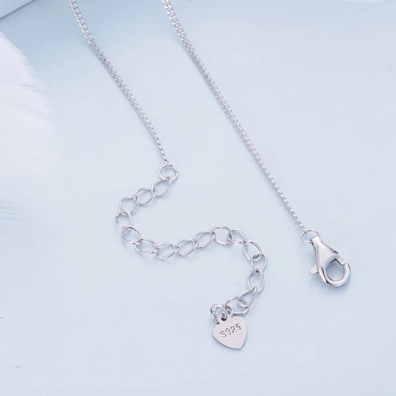 (imagem para) Colar Duplo Anel Mobius Estilo Pandora - BSN362 - Visualizar 4