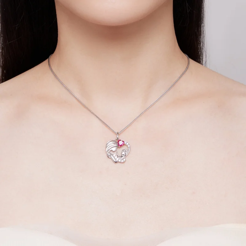 (imagem para) Colar Estilo Pandora Mãe e Filho - BSN323 - Visualizar 6