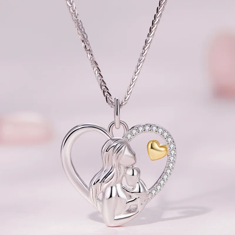 (imagem para) Colar Pandora Estilo Amor Profundo Entre Mãe e Filho - SCN498 - Visualizar 3