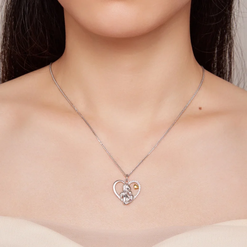 (imagem para) Colar Pandora Estilo Amor Profundo Entre Mãe e Filho - SCN498 - Visualizar 6