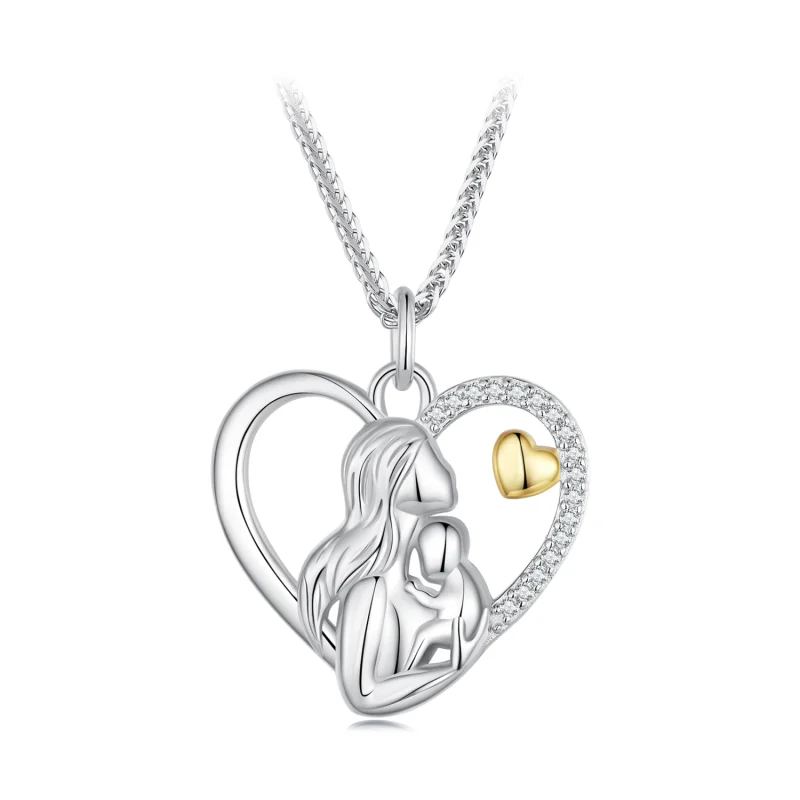 (imagem para) Colar Pandora Estilo Amor Profundo Entre Mãe e Filho - SCN498 - Visualizar 9