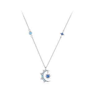 (imagem para) Colar Pandora Style Estouro de Estrela Lunar - BSN347