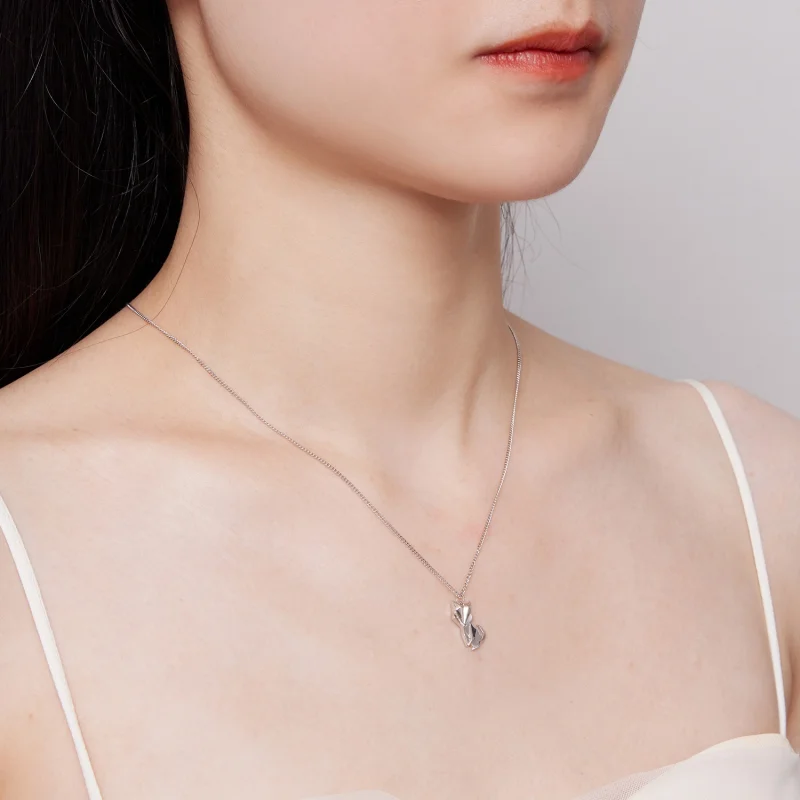 (imagem para) Colar Pequena Raposa Estilo Pandora - BSN319 - Visualizar 7