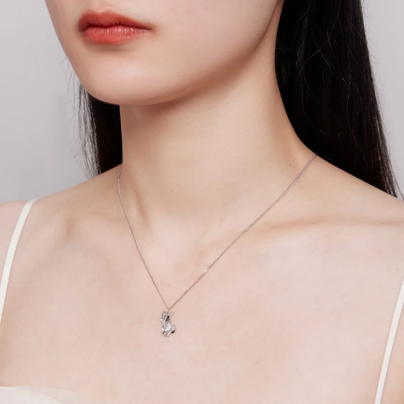 (imagem para) Colar Pequena Raposa Estilo Pandora - BSN319 - Visualizar 8