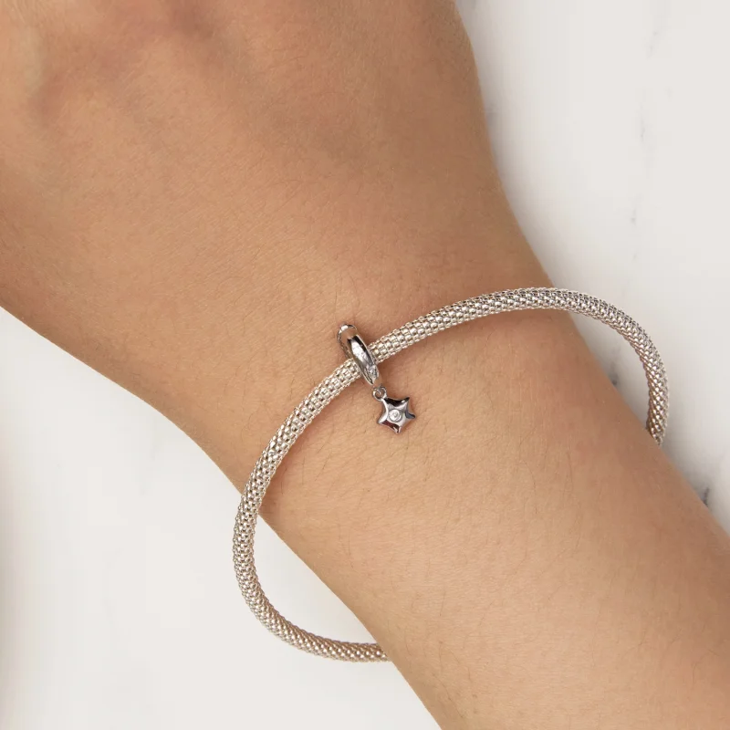 (imagem para) Espaçador de Fivela Universal Estrela Estilo Pandora - BSC889 - Visualizar 5