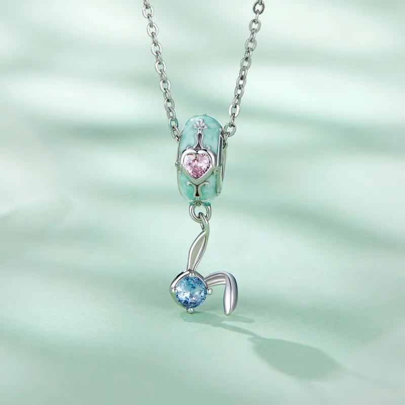 (imagem para) Espaçador de Silicone Coelhinho da Páscoa Estilo Pandora - BSC780 - Visualizar 2