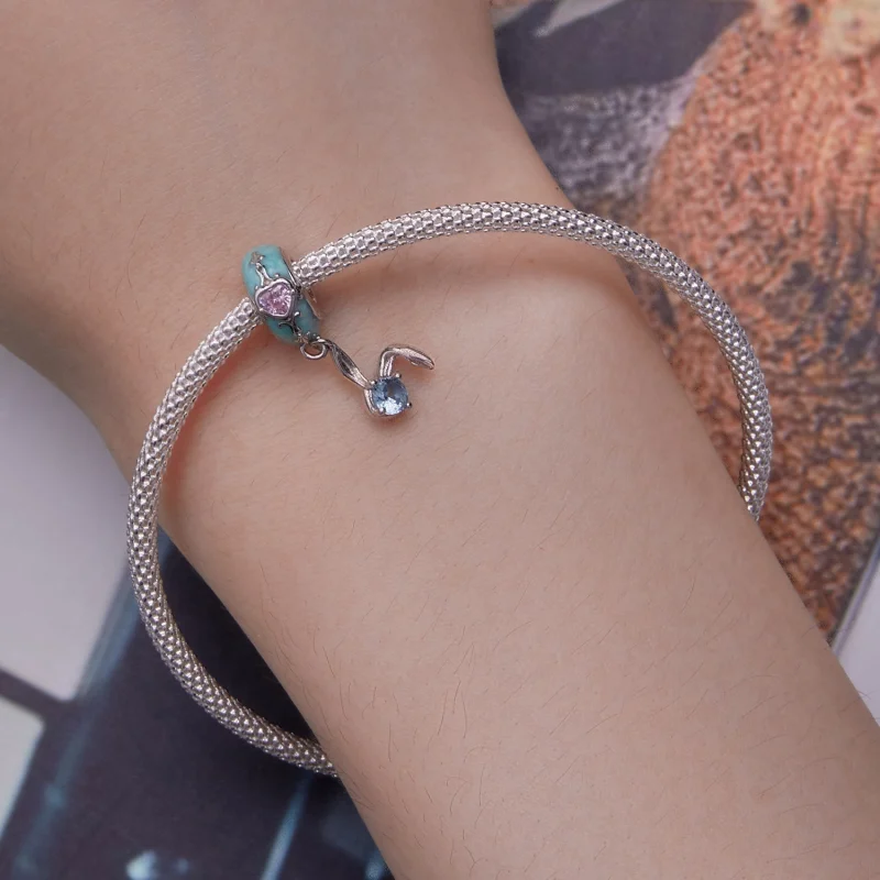 (imagem para) Espaçador de Silicone Coelhinho da Páscoa Estilo Pandora - BSC780 - Visualizar 5