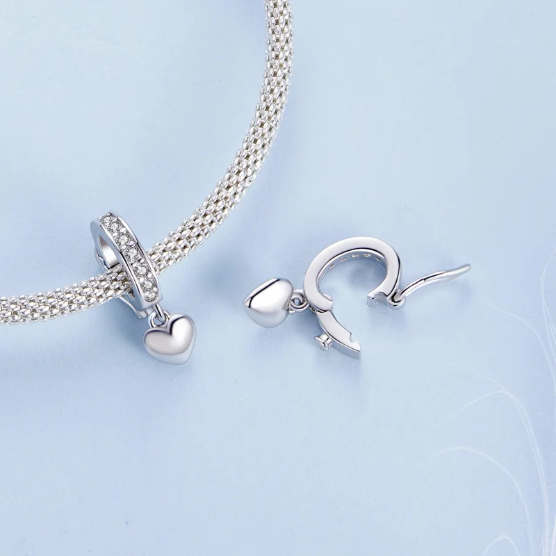 (imagem para) Espaçador Universal de Fivela Estilo Pandora Love - BSC888 - Visualizar 4