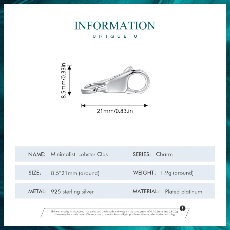 (imagem para) Fecho Duplo Simples no Estilo Pandora - BSP025 - Visualizar 4