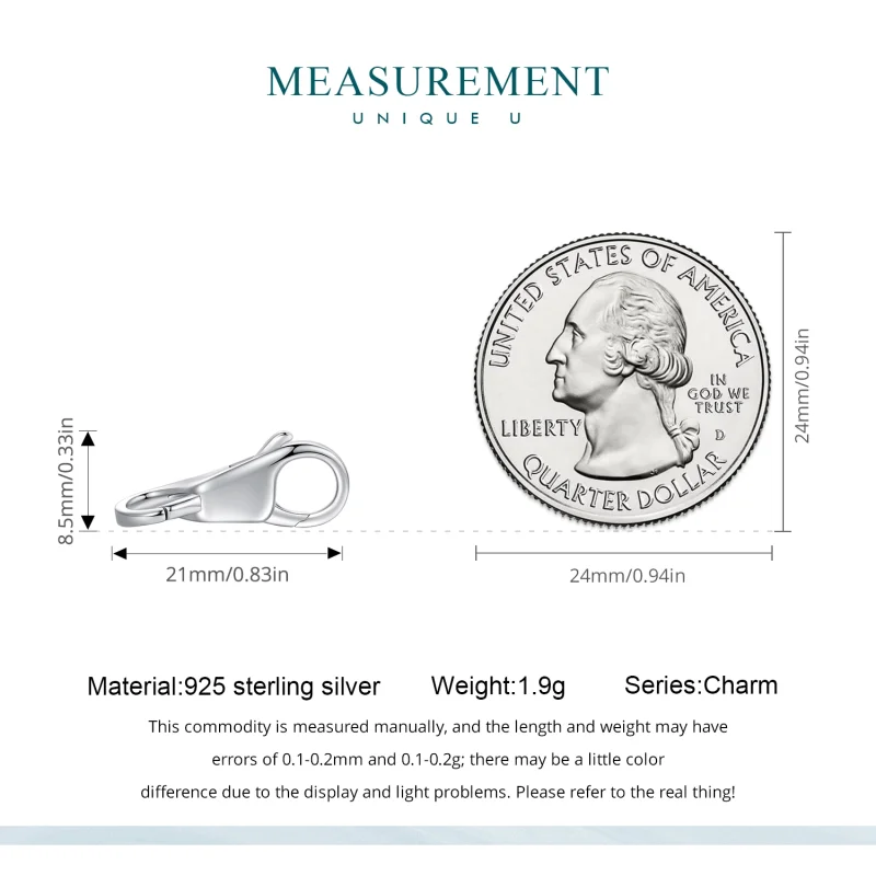 (imagem para) Fecho Duplo Simples no Estilo Pandora - BSP025 - Visualizar 5