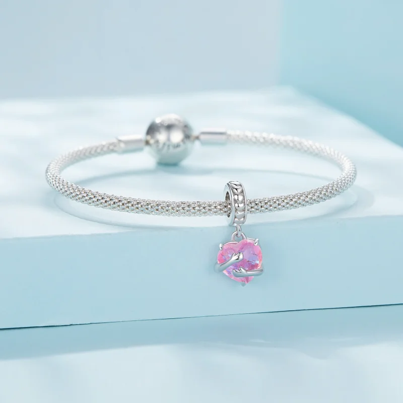 (imagem para) Pandora Style Embrace Dangle - SCC2540 - Visualizar 3