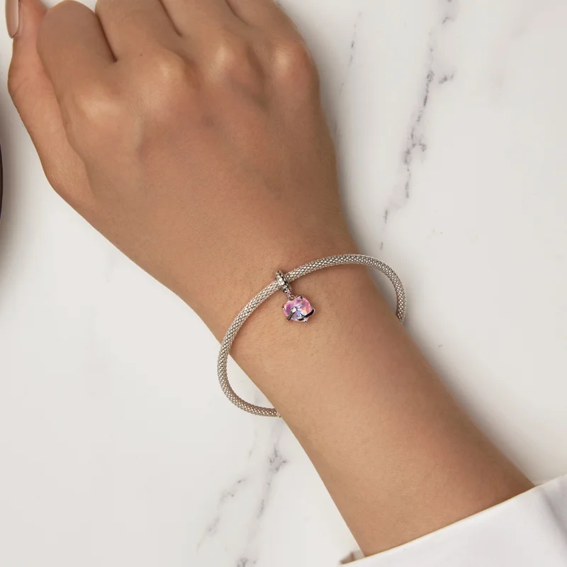 (imagem para) Pandora Style Embrace Dangle - SCC2540 - Visualizar 7