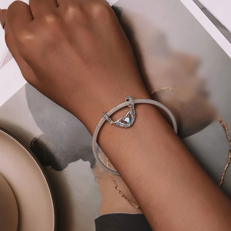 (imagem para) Pandora Style Halloween Skull Hands Dangle - SCC2607 - Visualizar 5