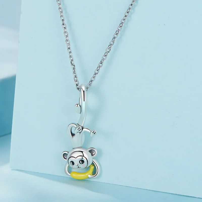 (imagem para) Pandora Style Monkey Dangle - SCC2547 - Visualizar 2