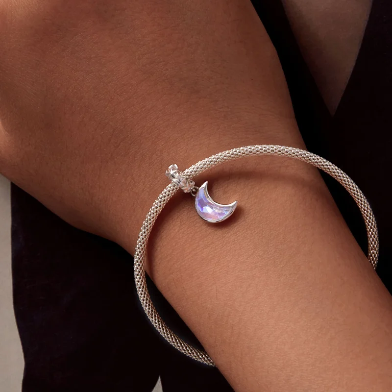 (imagem para) Pandora Style Moonlight Dangle - SCC2623 - Visualizar 6