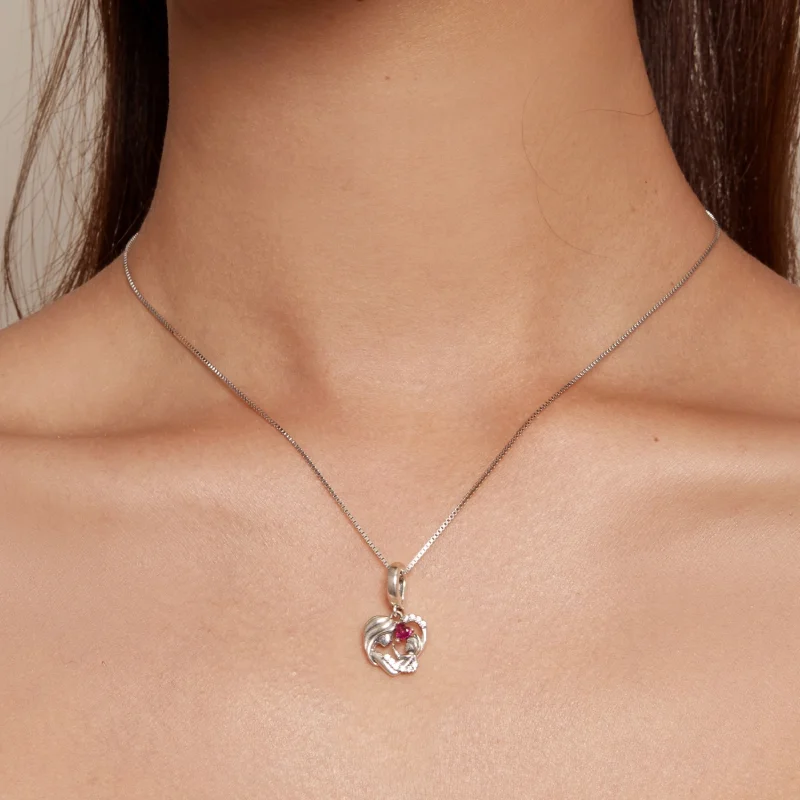 (imagem para) Pingente Abraço de Mãe e Filho Estilo Pandora - BSC901 - Visualizar 5